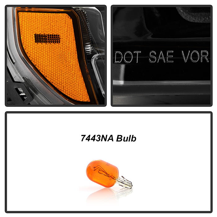 SPYDER 19-21 Chevy Silverado 1500 Full LED DRL and High/Low Beam w/ Halogen Signal - OE Right 9952395