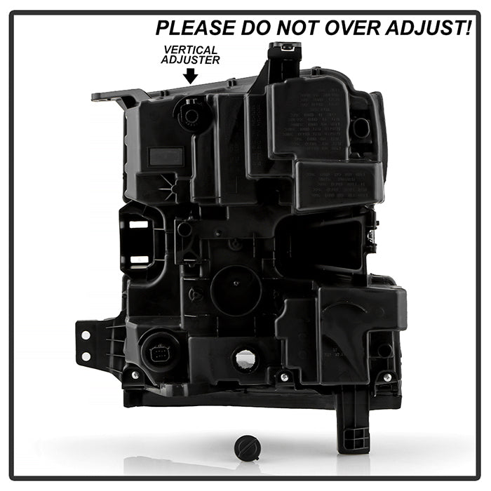 SPYDER 19-21 Chevy Silverado 1500 Full LED DRL and High/Low Beam w/ Halogen Signal - OE Right 9952395