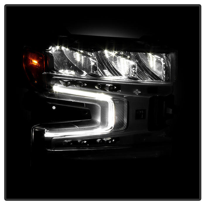 SPYDER 19-21 Chevy Silverado 1500 Full LED DRL and High/Low Beam w/ Halogen Signal - OE Right 9952395