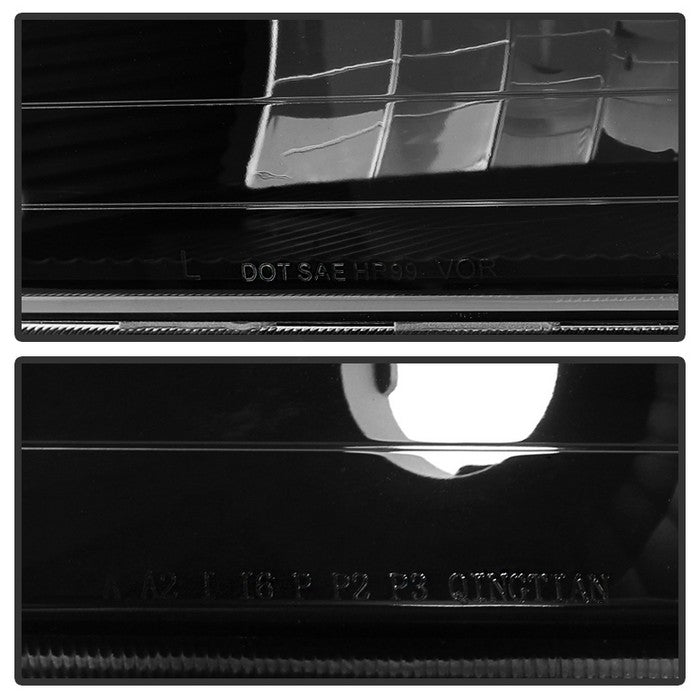 SPYDER Xtune Chevy TahOE 00-06 Amber Crystal Headlights w/ Bumper Lights Black Smoke HD-JH-CSIL99-SET-BSM 9030246