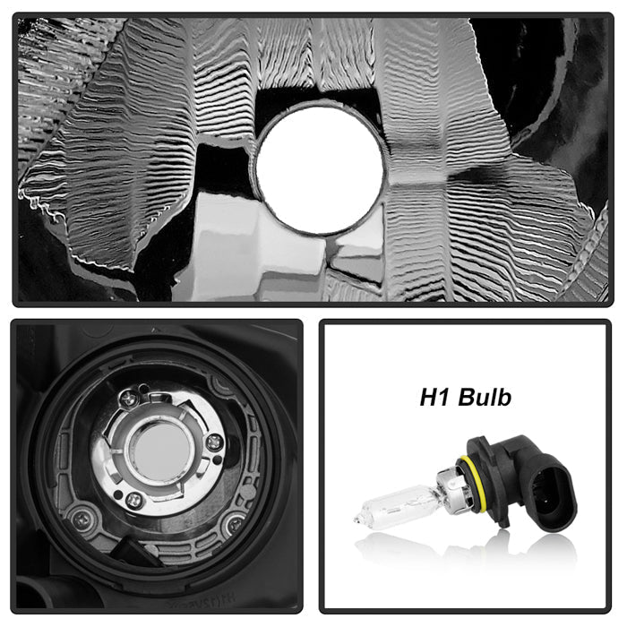 SPYDER xTune 17-20 Chevy Sonic Halogen w/LED DRL Projector Headlight - OE Left (HD-JH-CSON17-OE-L) 9960185