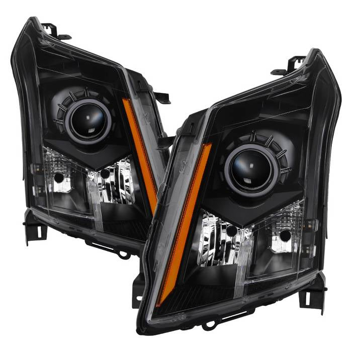 SPYDER xTune Cadillac SRX 10-14 OE Style Halogen Headlights - Black HD-JH-CSRX11-AM-BK 9938917