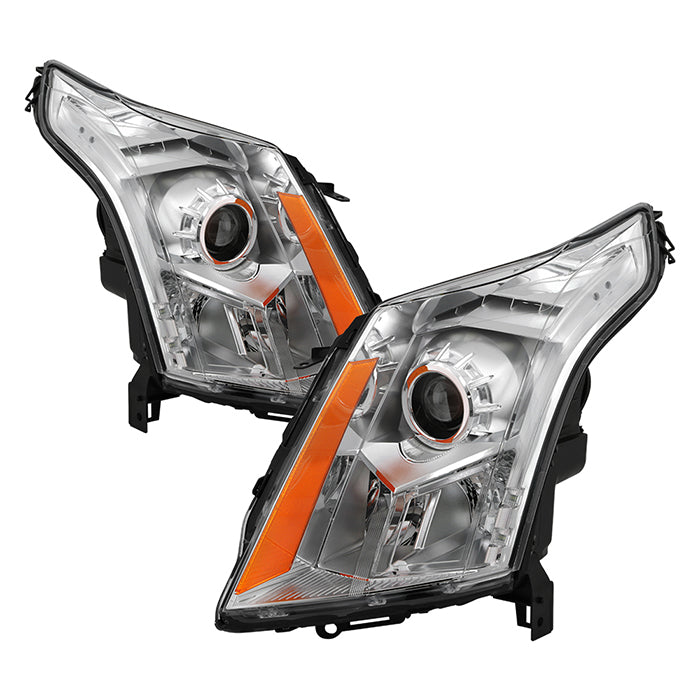 SPYDER xTune 10-14 Cadillac SRX OE Style Halogen Headlights - Chrome (HD-JH-CSRX11-AM-C) 9946547