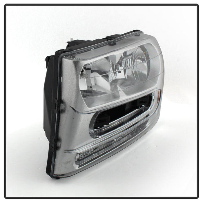 SPYDER Xtune Chevy Trailblazer 02-09 Crystal Headlights Chrome HD-JH-CTB02-AM-C 9023545