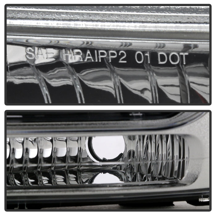 SPYDER Xtune Chevy Trailblazer 02-09 Crystal Headlights Chrome HD-JH-CTB02-AM-C 9023545