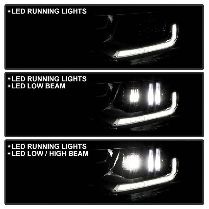 SPYDER Xtune 18-21 Chevrolet Traverse Full LED HeadLight - OE Left (Signal/Side Marker Halogen) 9956263