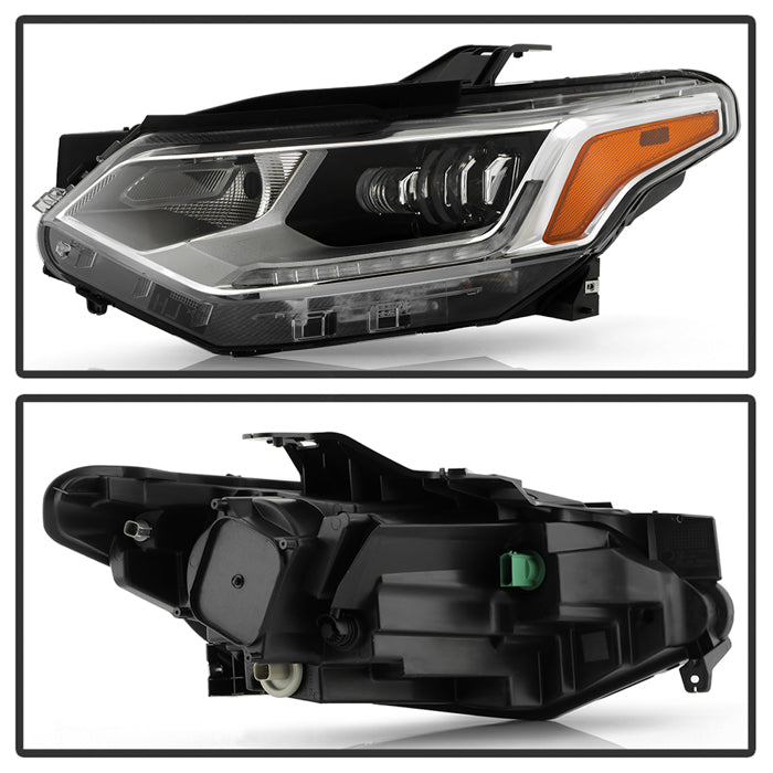 SPYDER Xtune 18-21 Chevrolet Traverse Full LED HeadLight - OE Left (Signal/Side Marker Halogen) 9956263