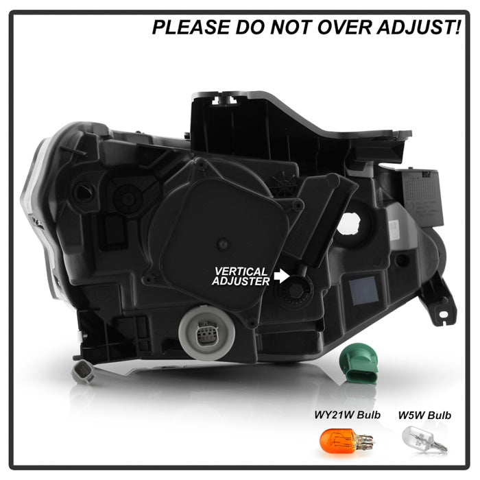 SPYDER Xtune 18-21 Chevrolet Traverse Full LED HeadLight - OE Left (Signal/Side Marker Halogen) 9956263
