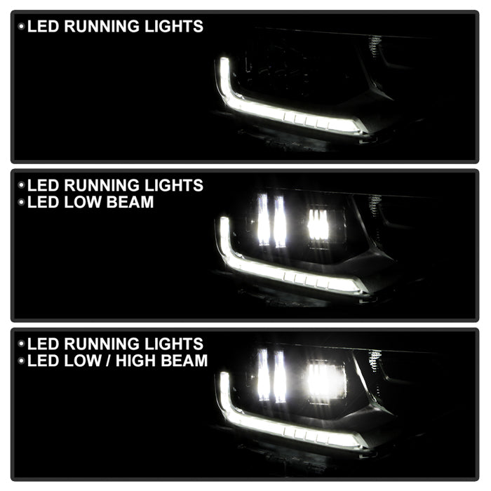 SPYDER 18-21 Chevy Traverse Full LED (Signal / Side Marker Halogen) Headlight - OE Right 9956270