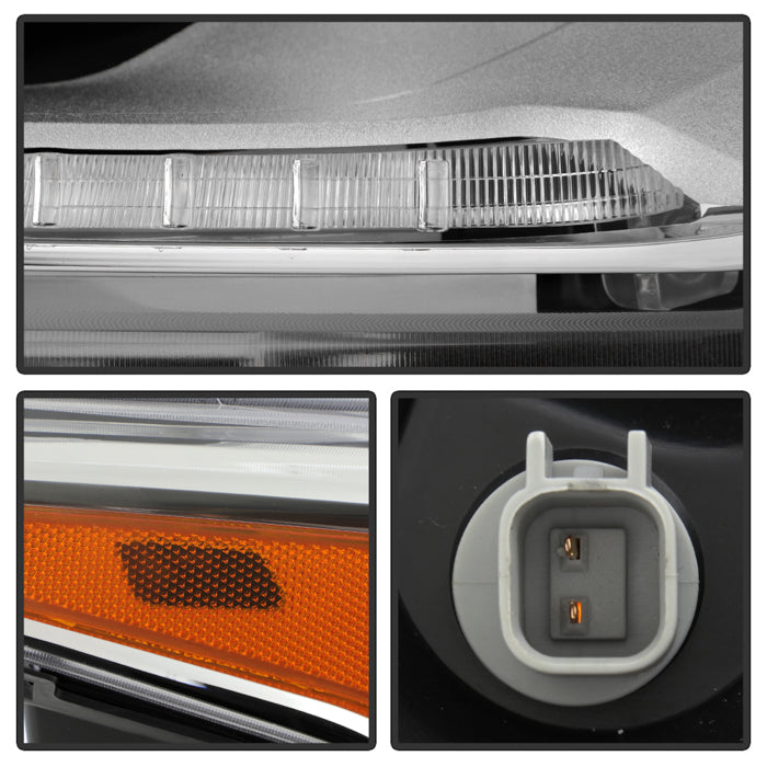 SPYDER 18-21 Chevy Traverse Full LED (Signal / Side Marker Halogen) Headlight - OE Right 9956270