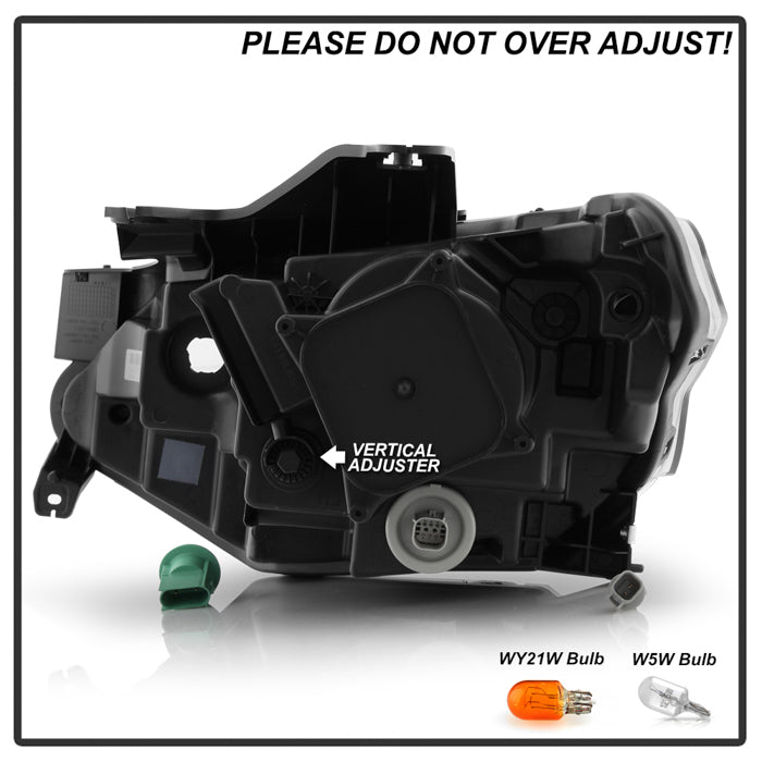 SPYDER 18-21 Chevy Traverse Full LED (Signal / Side Marker Halogen) Headlight - OE Right 9956270