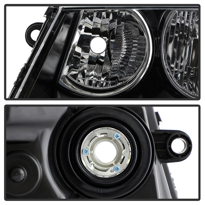 SPYDER Xtune Dodge Avenger 08-14 Crystal Headlights Black HD-JH-DA08-AM-BK 9025297