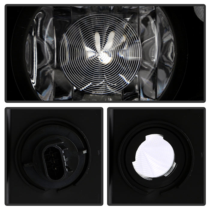 SPYDER Xtune Dodge Challenger 08-13 Halogen Only (Does Not Fit Hid Model) Headlights Black HD-JH-DCHAL08-BK 9026317