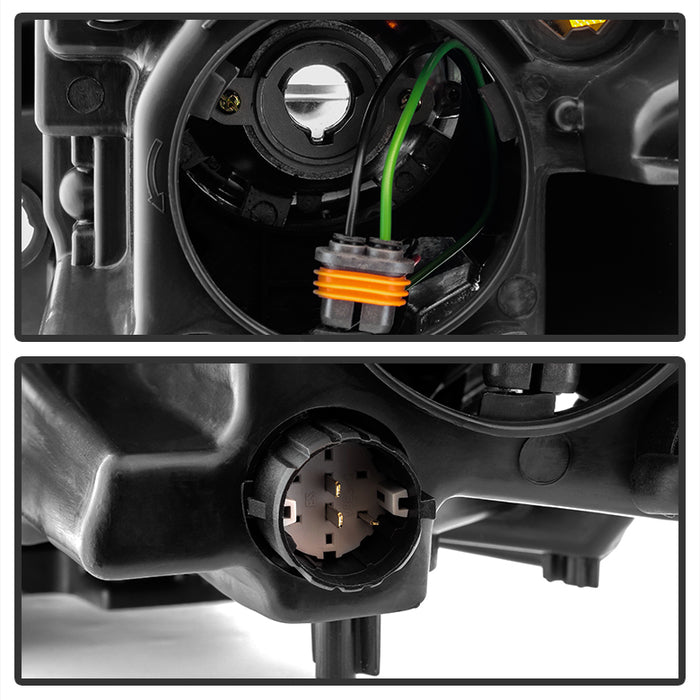SPYDER xTune Dodge Dart 13-15 Passenger Side Projector Headlight - OEM Right - Black HD-JH-DDART13-H-OE-R 9035166