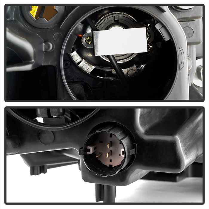 SPYDER xTune Dodge Dart 13-15 Driver Side Projector Headlight -OEM Left - Black HD-JH-DDART13-HID-OE-L 9035135