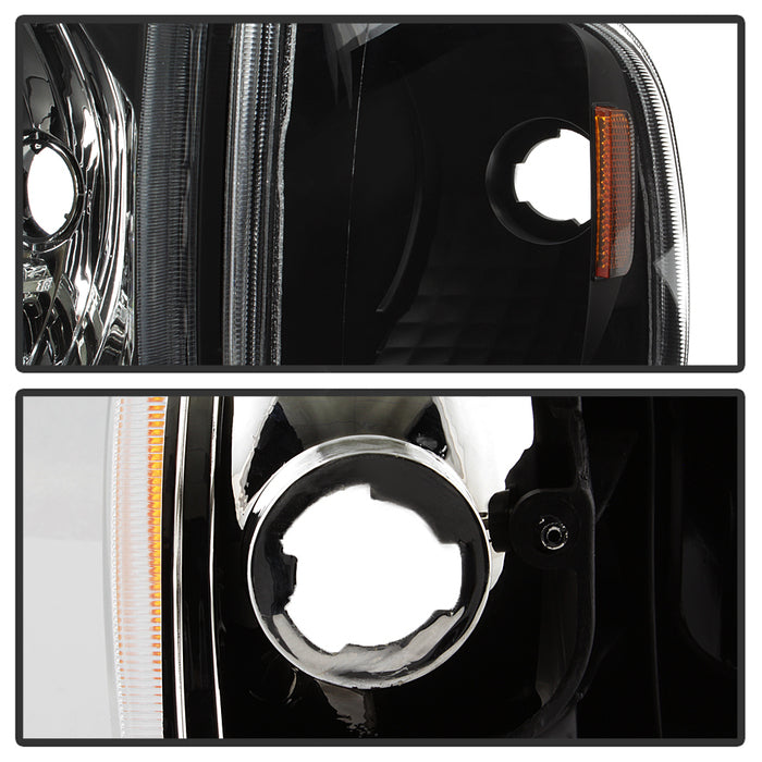 SPYDER xTune Dodge Ram 1500 94-01 OEM Style Headlights w/ Corner Lamps - Black OEM HD-JH-DR94-SET-BK 9040061