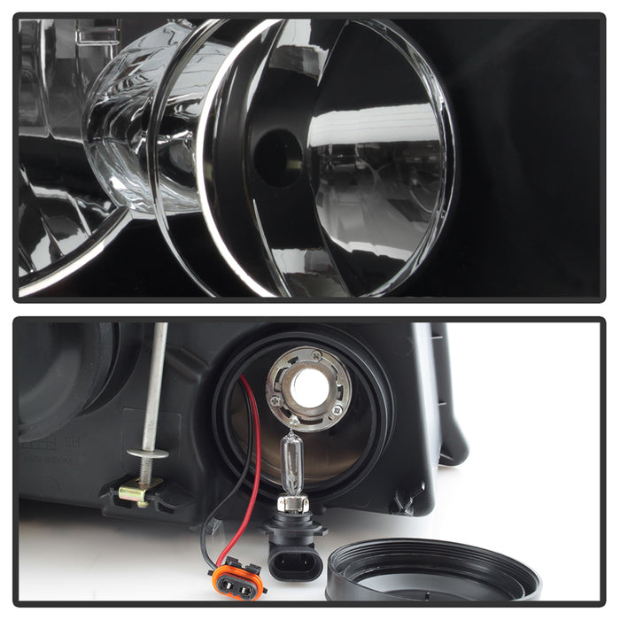 SPYDER xTune 03-06 Ford Expedition OEM Style Headlights - Black (HD-JH-FE03-AM-BK) 9037207