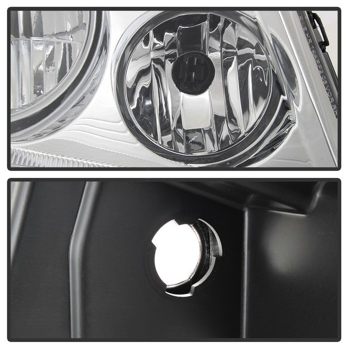 SPYDER Xtune Ford F150 04-08 Amber Crystal Headlights Chrome HD-JH-FF15004-AM-C 5069825