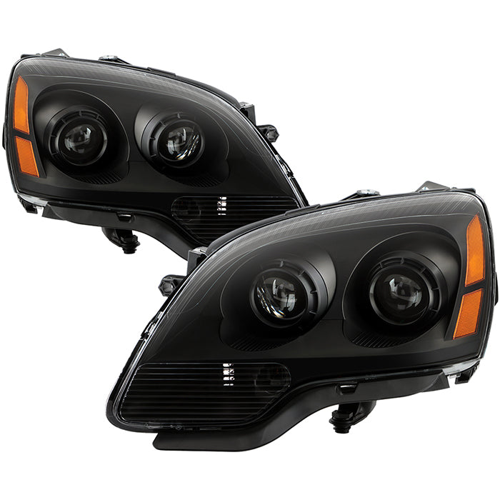 SPYDER Xtune GMC Acadia 2007-2013 Crystal Headlights Black HD-JH-GAC07-AM-BK 9025464