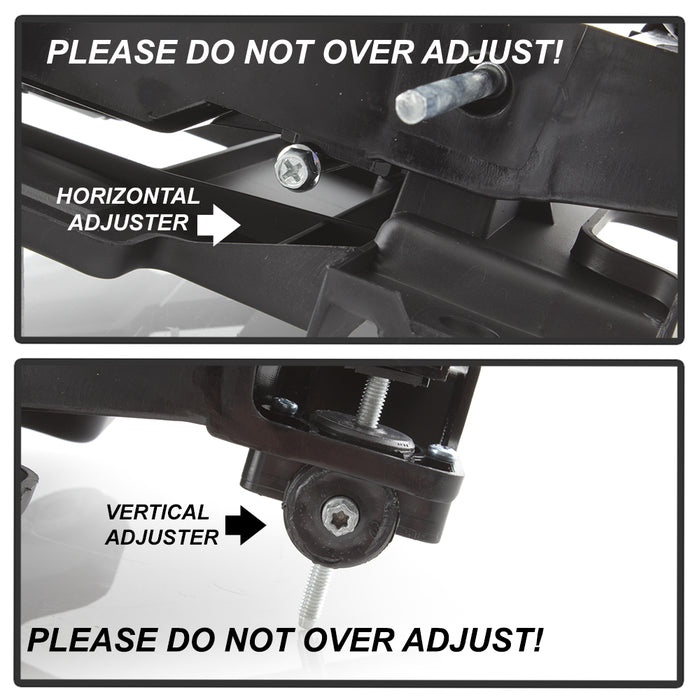 SPYDER xTune GMC C/K Series 94-98 Headlights w/ Corner and Parking Lights - Black HD-JH-GCK94-BK-SET 9037405