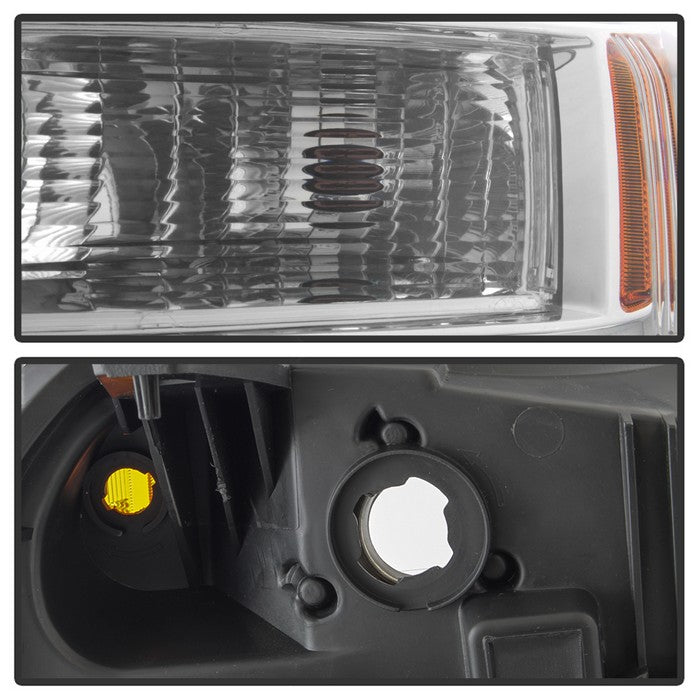 SPYDER xTune 10-15 GMC Terrain (Halogen Models Only) Driver Side Headlights - OEM Left (HD-JH-GTE10-OE-L) 9040764