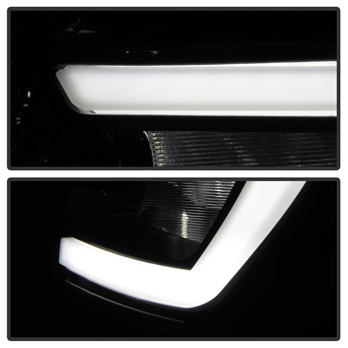 xTune Honda Accord 03-07 2/4Dr LED DRL Crystal Headlights - OE Black HD-JH-HA03-LED-BK 9949425