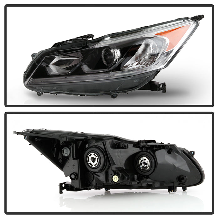 SPYDER xTune 16-18 Honda Accord Driver Side Halogen Headlight - OE Left HD-JH-HA16-4D-H-OE-L 9945885