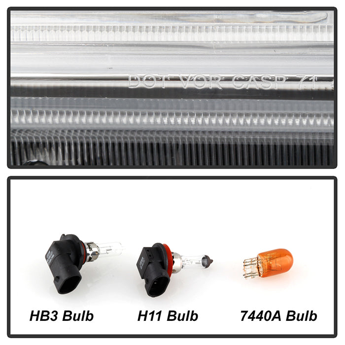 SPYDER 16-18 Honda Accord Passenger Side LED Headlight - OE Right HD-JH-HA16-4D-LED-OE-R 9945915
