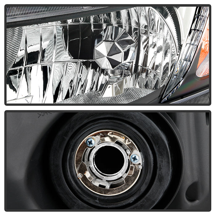 SPYDER xTune 12-15 Honda Civic (Excl. Hybrid) Halogen Headlights - OEM Chrome (HD-JH-HC13-AM-C) 9945854