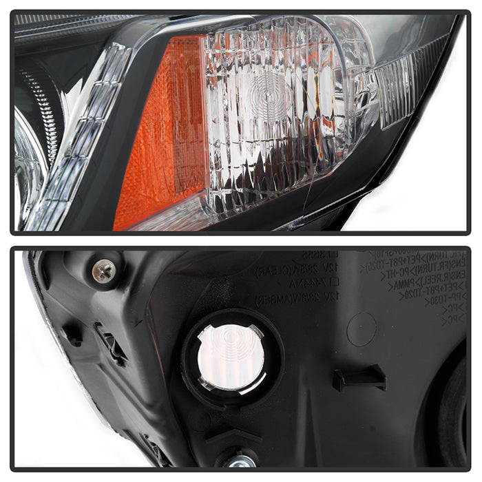 SPYDER xTune 12-15 Honda Civic (Excl. Hybrid) Halogen Headlights - OEM Chrome (HD-JH-HC13-AM-C) 9945854