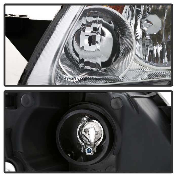 SPYDER xTune 05-06 Honda CR-V Halogen OE Headlight - Chrome (HD-JH-HCRV05-AM-C) 9945557