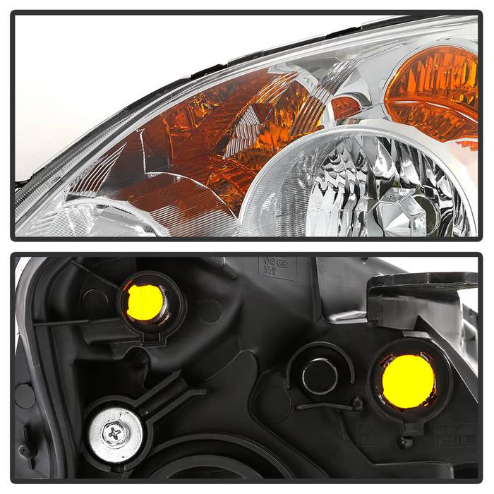 SPYDER xTune 05-06 Honda CR-V Halogen OE Headlight - Chrome (HD-JH-HCRV05-AM-C) 9945557