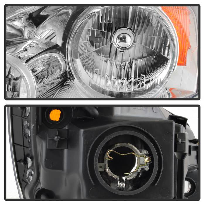 SPYDER xTune 07-11 Honda CRV Halogen Headlights - Black (HD-JH-HCRV07-AM-C) 9944420