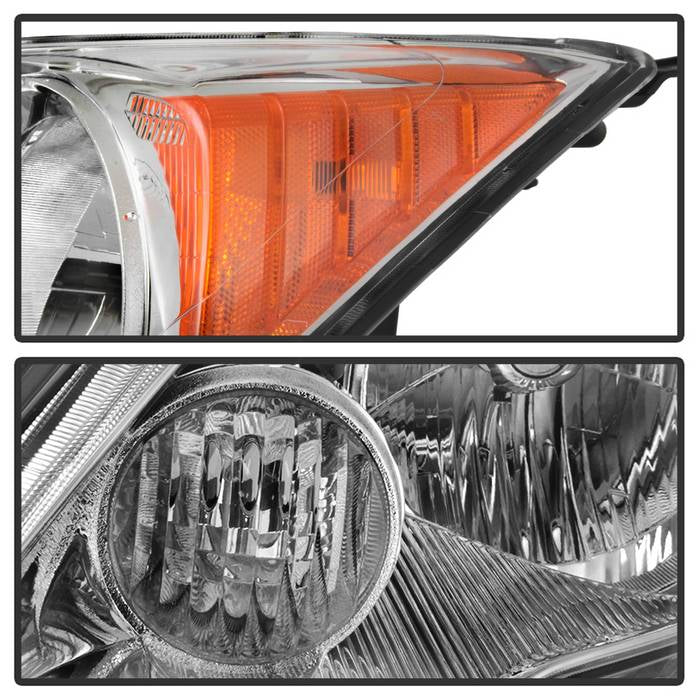 SPYDER xTune 07-11 Honda CRV Halogen Headlights - Black (HD-JH-HCRV07-AM-C) 9944420