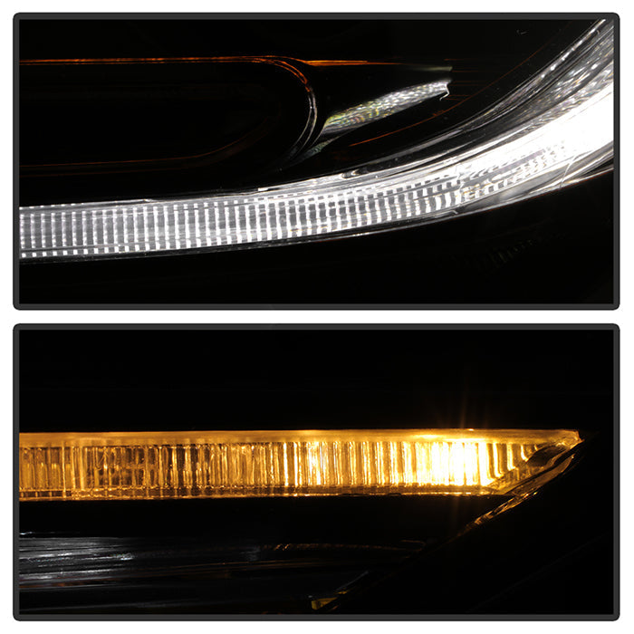 SPYDER xTune Honda CRV Driver Side Halogen w/ LED DRL Headlight - OEM Left (HD-JH-HCRV17-OE-L) 9950261