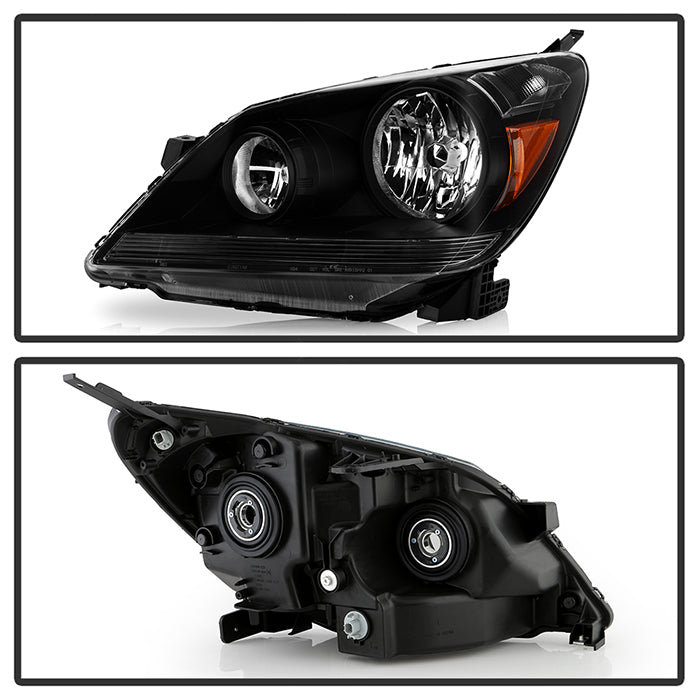 SPYDER Xtunehonda Odyssey 05-07 Crystal Headlights Black HD-JH-HODY05-AM-BK 9023842