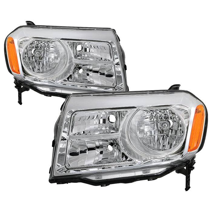 SPYDER xTune 12-15 Honda Pilot OEM Style Headlights - Chrome (HD-JH-HPIL12-AM-C) 9047640