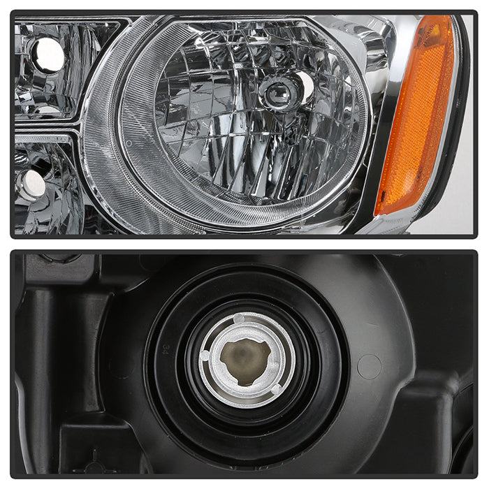 SPYDER xTune 12-15 Honda Pilot OEM Style Headlights - Chrome (HD-JH-HPIL12-AM-C) 9047640