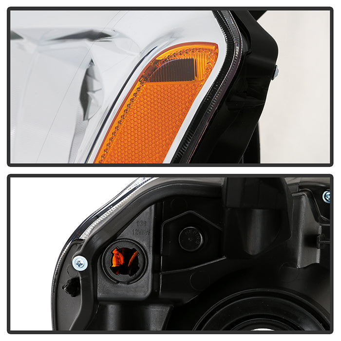 SPYDER xTune 12-15 Honda Pilot OEM Style Headlights - Chrome (HD-JH-HPIL12-AM-C) 9047640