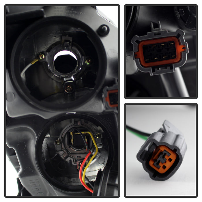SPYDER Xtune Infiniti G35 05-06 Sedan Crystal Headlights Xenon/Hid Model Only Chrome HD-JH-IG354D-HID-C 9023910