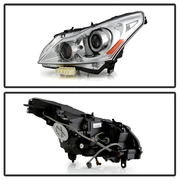 SPYDER XTune 10-15 Infiniti G25/G37 4Dr Sedan (Fit HID) Headlight Left (HD-JH-IG3710-4D-HID-L) 9949951
