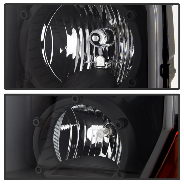 SPYDER Xtune Jeep Commander 06-10 Crystal Headlights Black HD-JH-JCOM06-AM-BK 9023231
