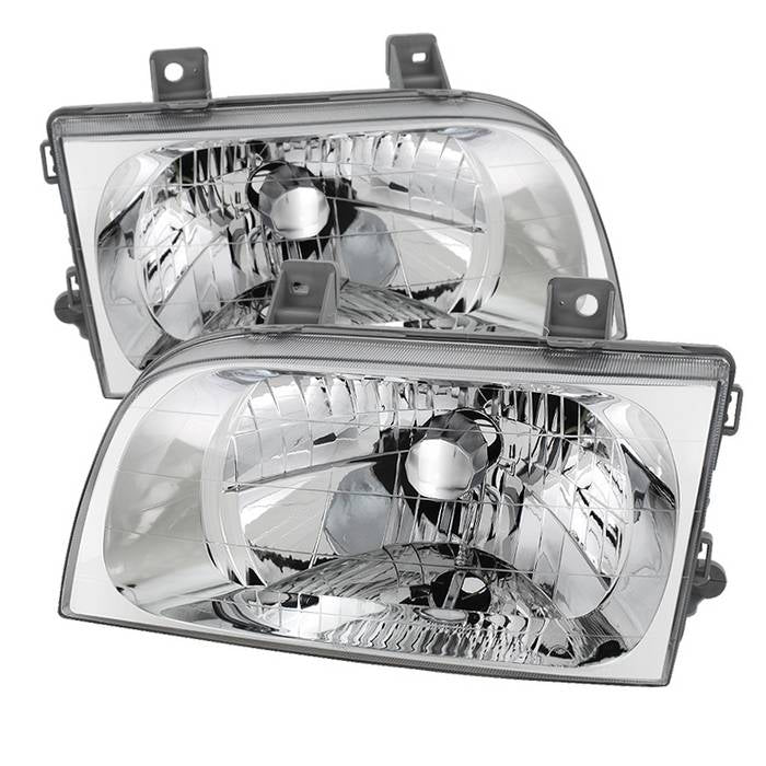 SPYDER Xtune Kia Sportage 98-02 Crystal Headlights Chrome HD-JH-KIASP98-C 9025525