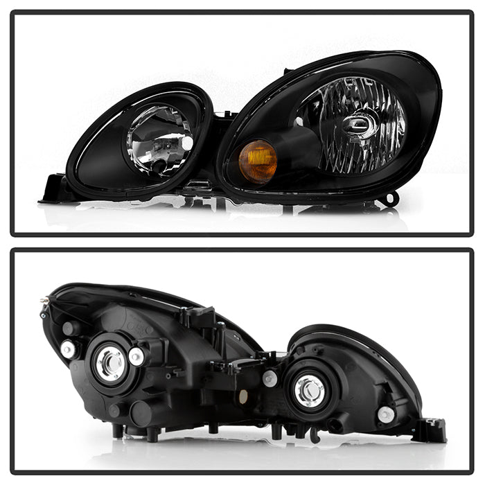SPYDER Xtune Lexus GS300/GS400/GS430 98-05 Halogen Only Crystal Headlights Black HD-JH-LGS98-BK 9026911