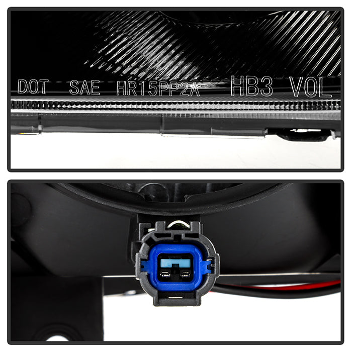 SPYDER Xtune Nissan Altima 05-06 Halogen Model Only OEM Style Headlights Black HD-JH-NA05-OE-BK 9030000