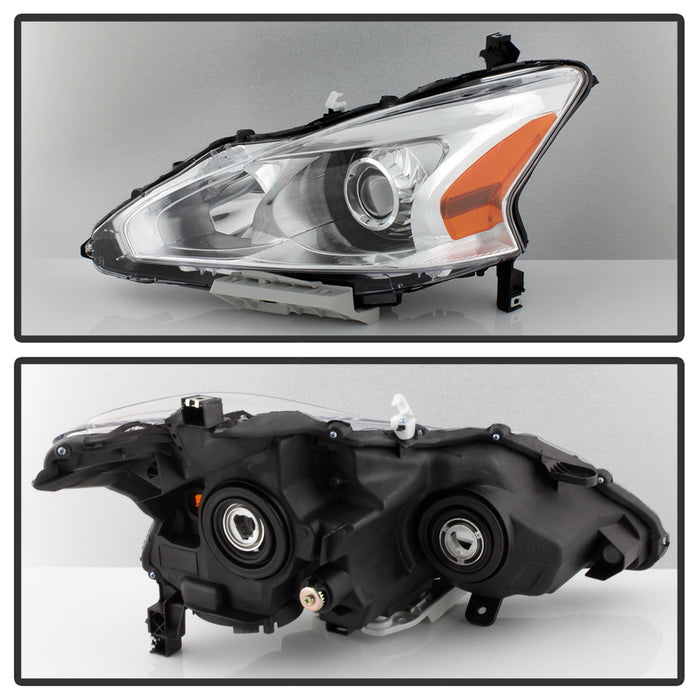 SPYDER xTune Nissan Altima 13-15 4Dr Driver Side Headlights - OEM Left HD-JH-NA134D-OE-L 9937392