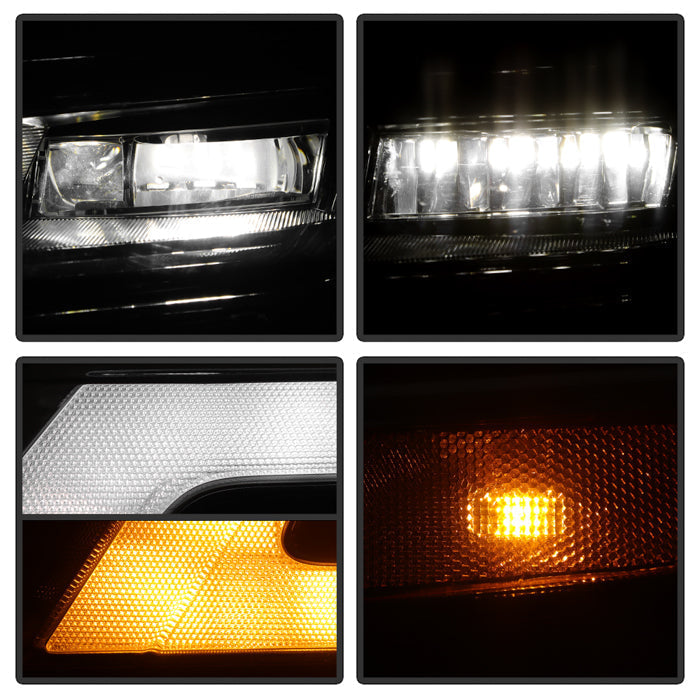SPYDER xTune 21-24 Nissan Armada Full LED Headlight - OE Left (HD-JH-NARM21-FLED-OE-L) 9959912