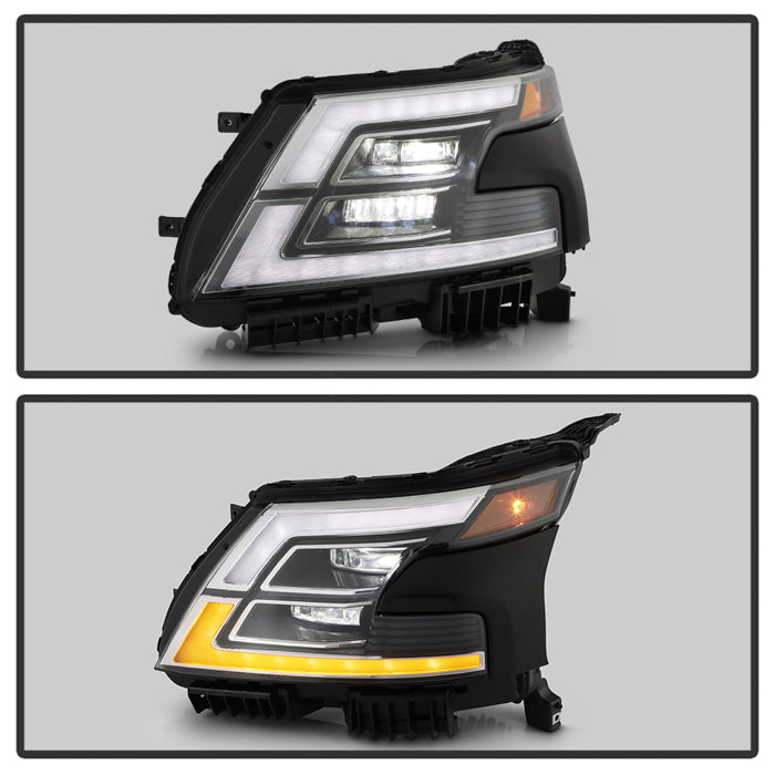 SPYDER xTune 21-24 Nissan Armada Full LED Headlight - OE Left (HD-JH-NARM21-FLED-OE-L) 9959912