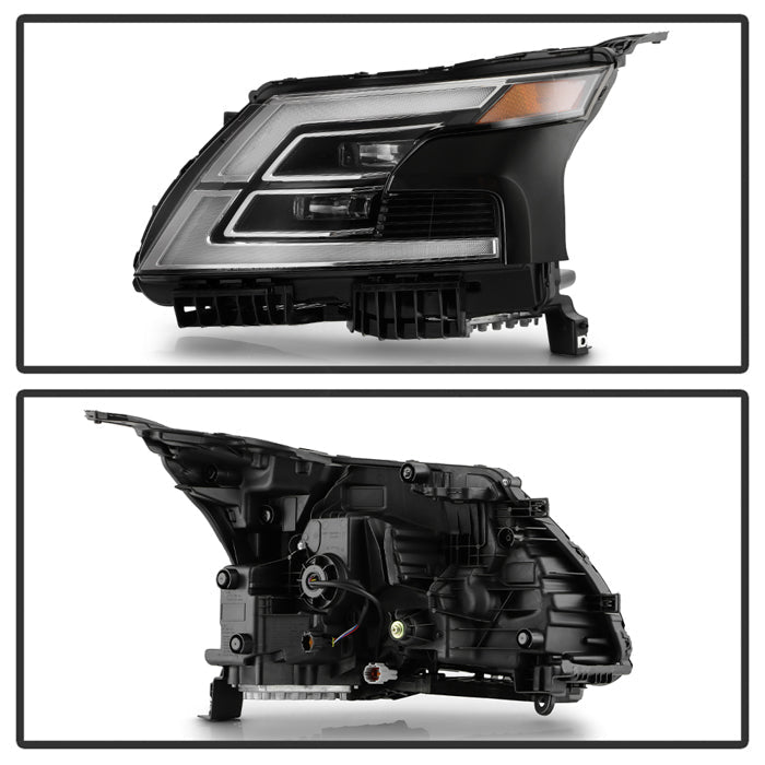SPYDER xTune 21-24 Nissan Armada Full LED Headlight - OE Left (HD-JH-NARM21-FLED-OE-L) 9959912