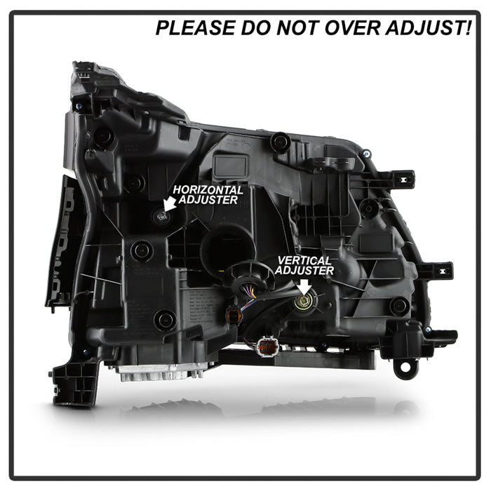 SPYDER xTune 21-24 Nissan Armada Full LED Headlight - OE Left (HD-JH-NARM21-FLED-OE-L) 9959912